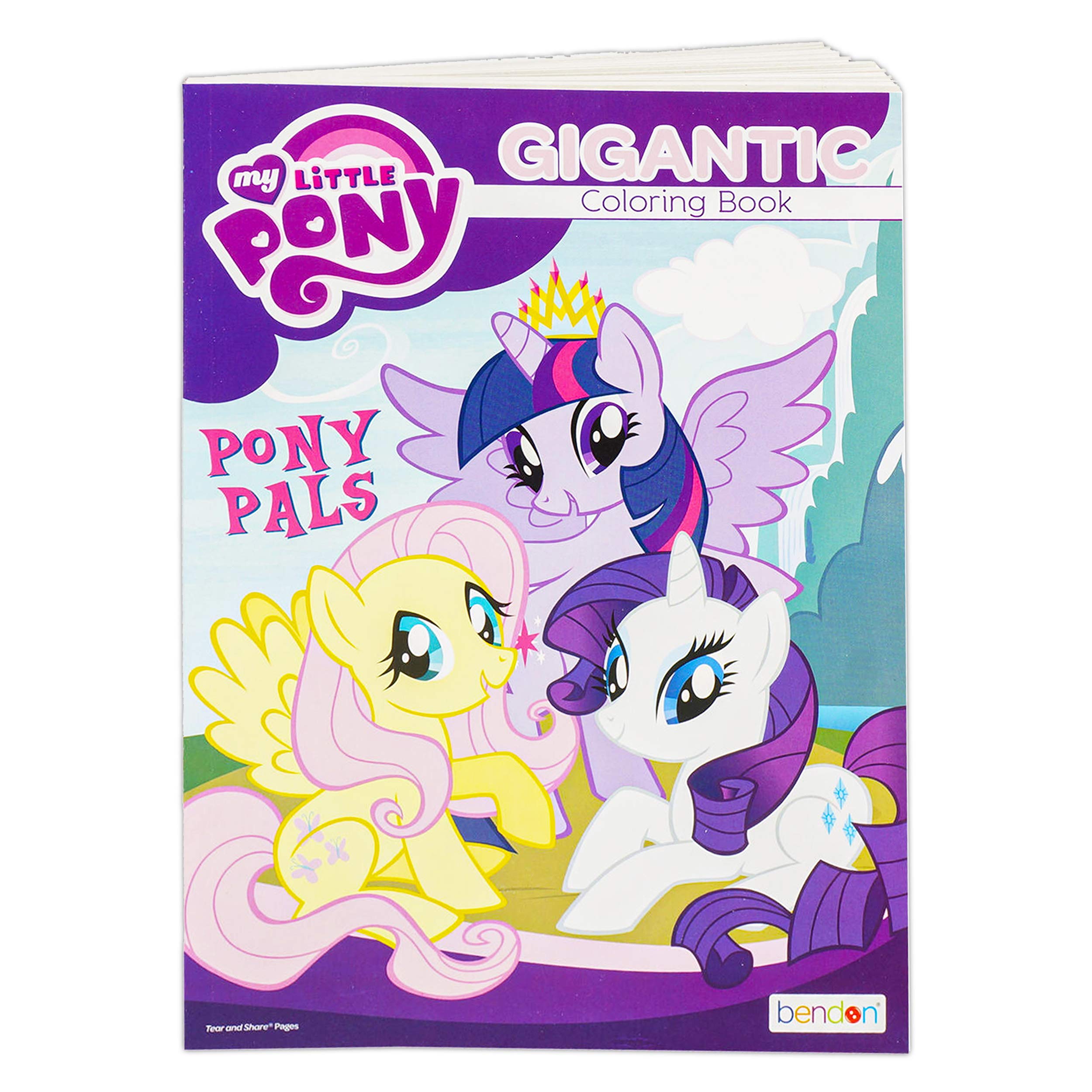 My Little Pony Giant Coloring and Activity Book with Stickers ...