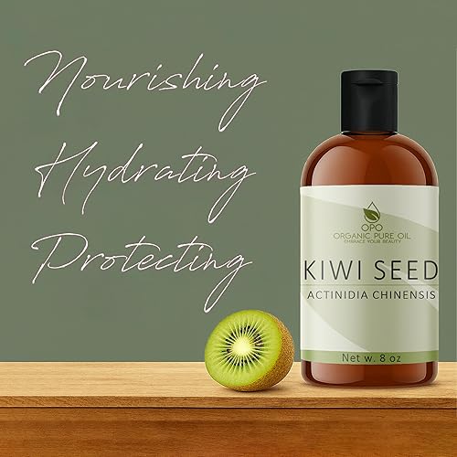 Miniatura 3 de Aceite de semilla de kiwi – 8 onzas – 100% puro, todo natural, prensado en frío, sin refinar, aceite portador de alta calidad, perfecto para