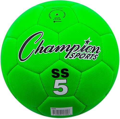 Champion Sports Balón de fútbol súper suave tamaño 5