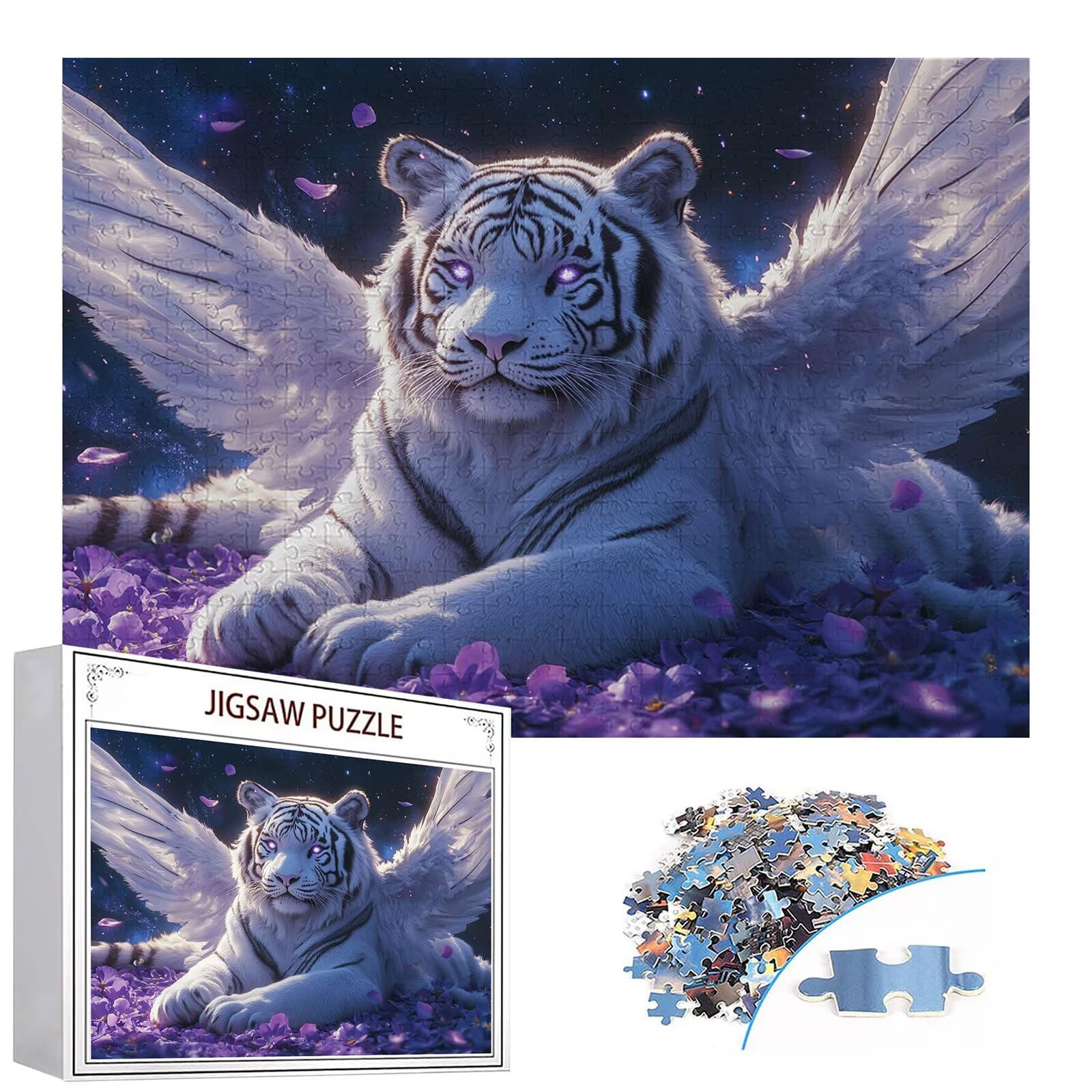Puzzle 5000 elementów tygrys puzzle dla dorosłych zwierzę 156 x 105 cm unikalne rzemiosło klasyczne 3D drewniana układanka do rodzinnych gier biznesowych, układanka zrób to sam do dekoracji ścian domu
