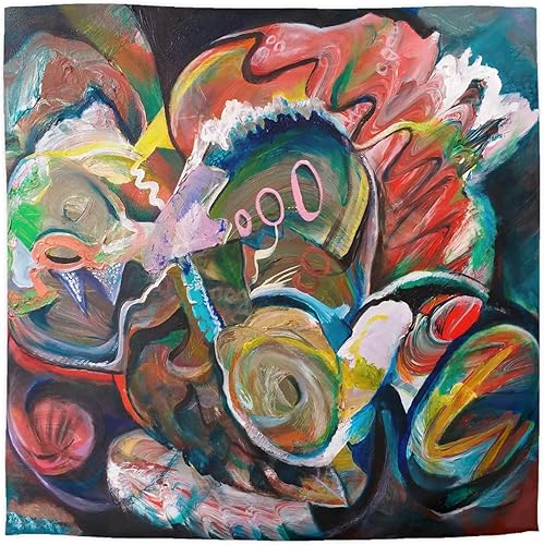 Miniatura 3 de Juego de ropa de cama de arte abstracto, juego de ropa de cama colorido artístico, juego de ropa de cama individual, Queen, King, regalo único,