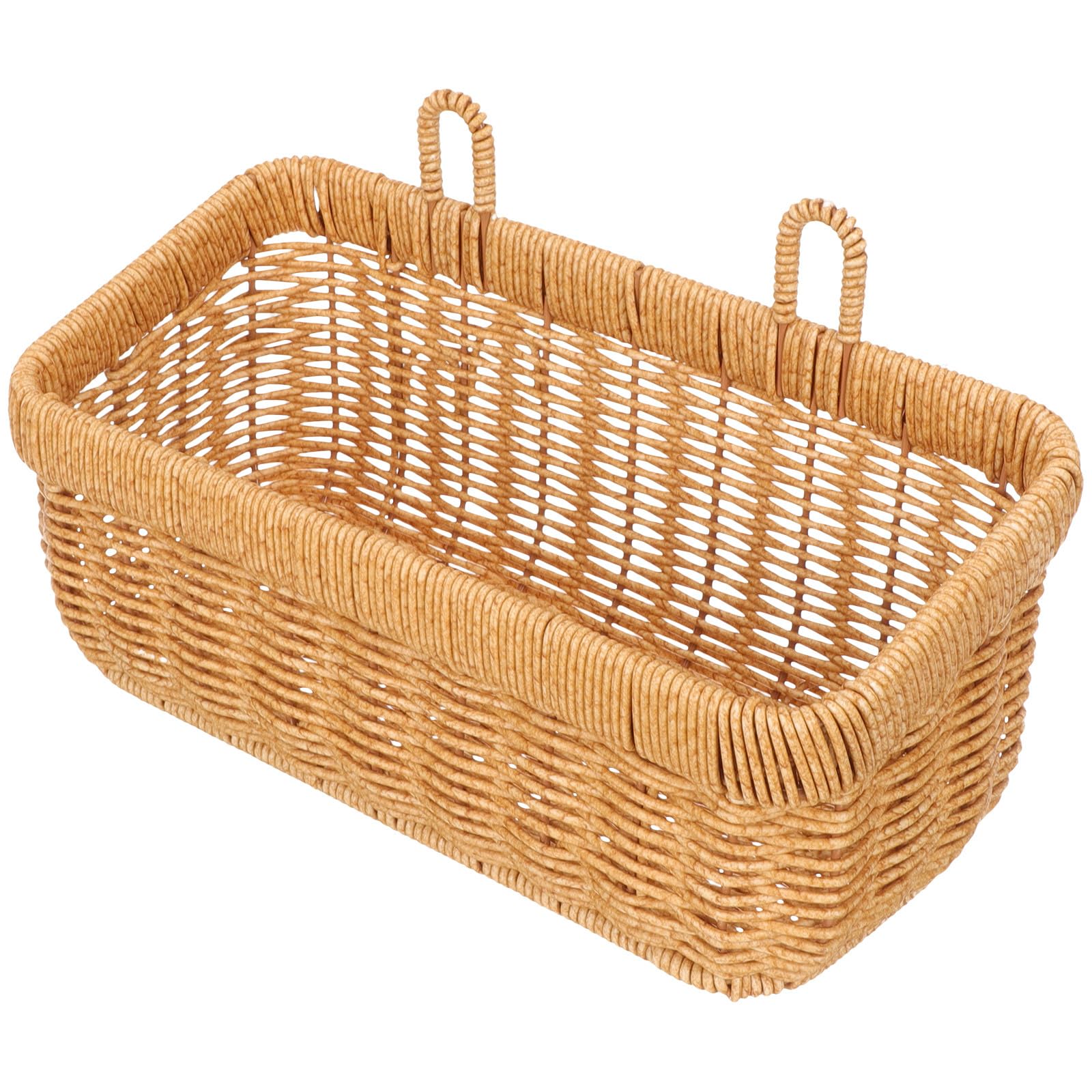Organiza tu cocina con la cesta de almacenamiento tejida y colgable en pared