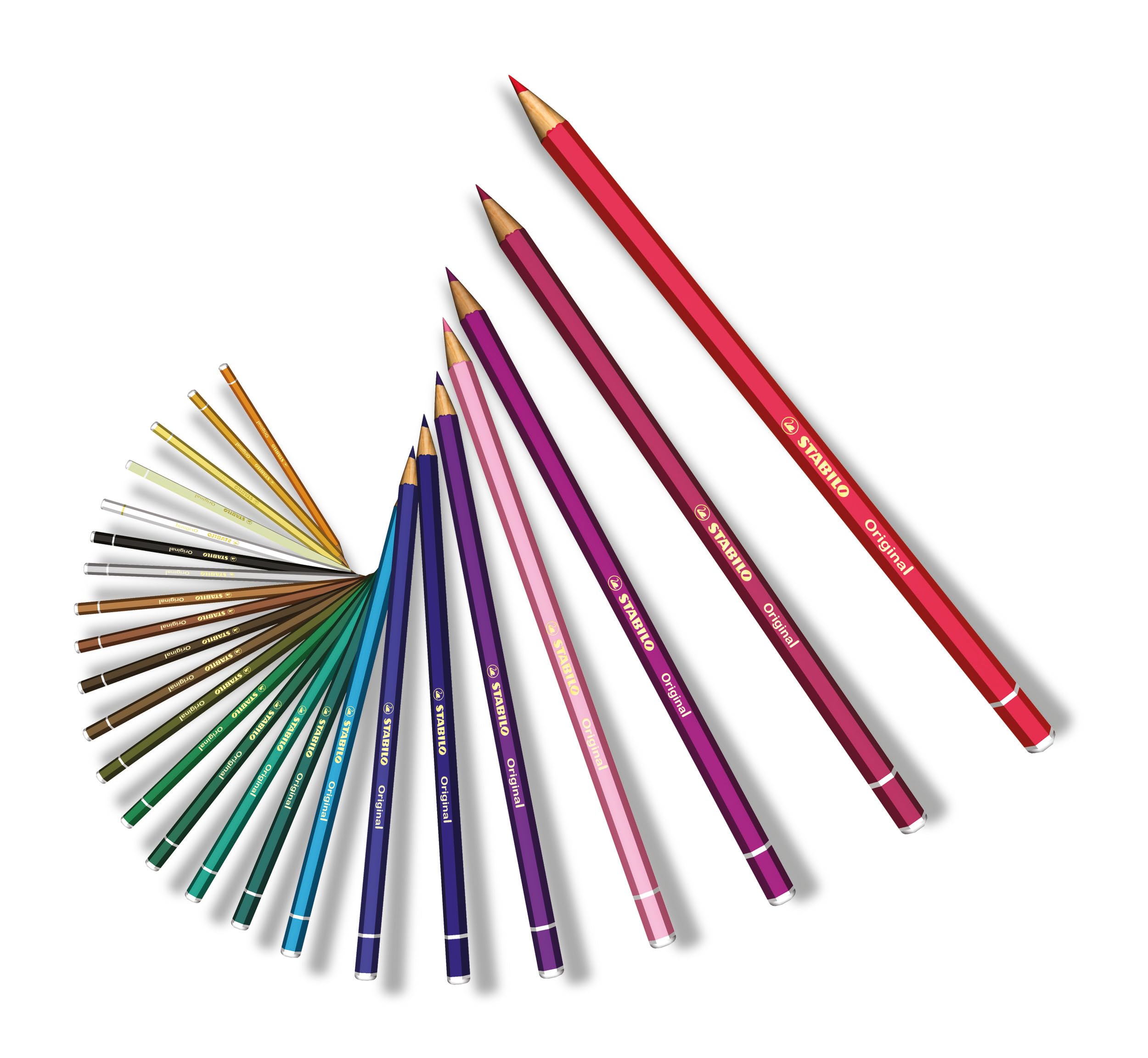 STABILO Original - Matita colorata Premium - Confezione da 12 - Blu di Prussia