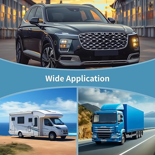 Miniatura 6 de Bandeja para portavasos para automóvil, bandeja para portavasos de automóvil con soporte para teléfono, bandeja de mesa para automóvil, rotación