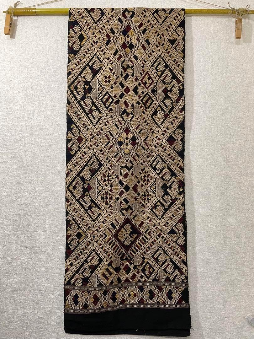ラオス民族伝統織物　浮き織りパービアン　12-4 ラオス民族伝統織物浮き織りパービアン12-4