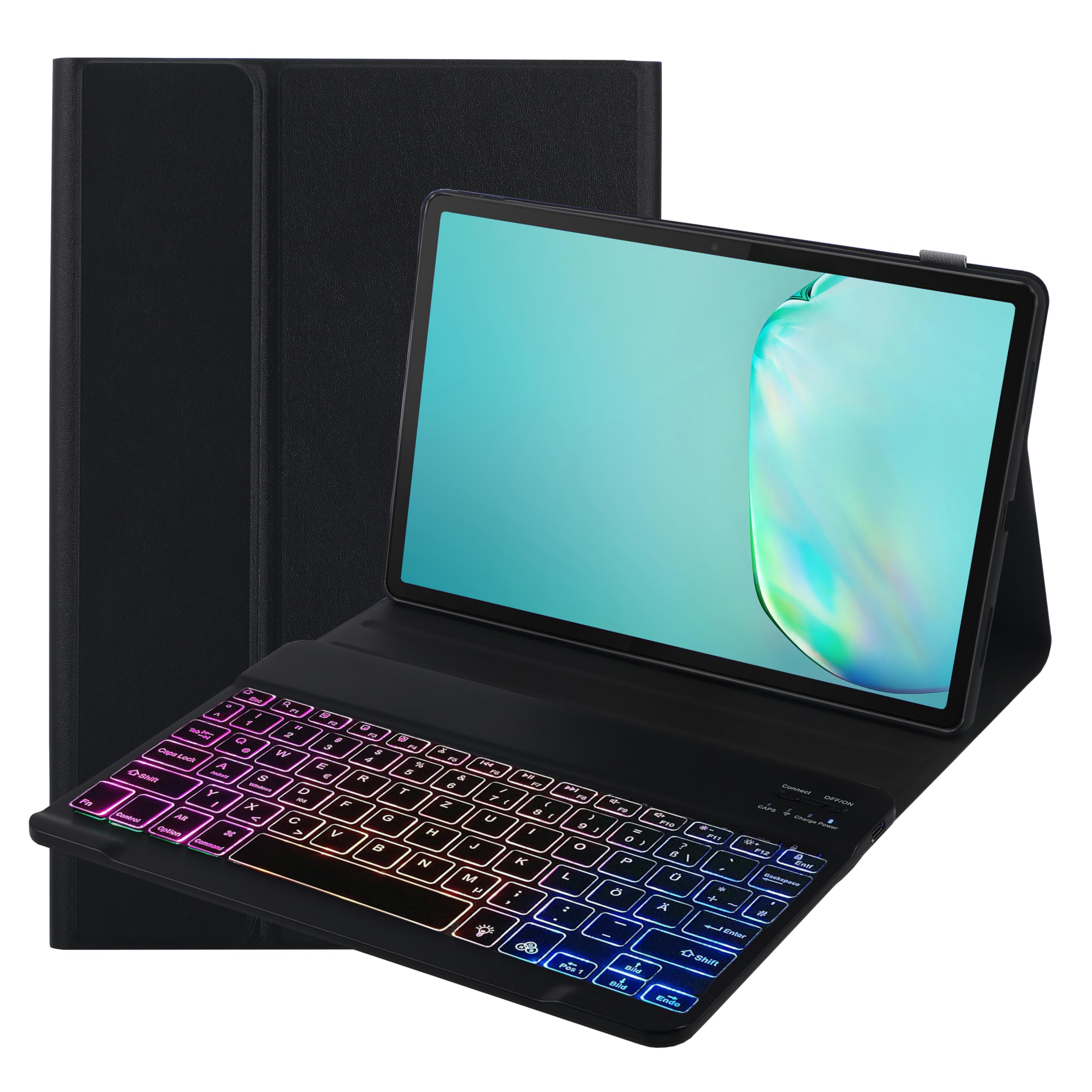 Tastaturhülle Für Xiaomi Redmi Pad SE 11" 2023 - QWERTZ DE, Lederetui Mit Stifthalter