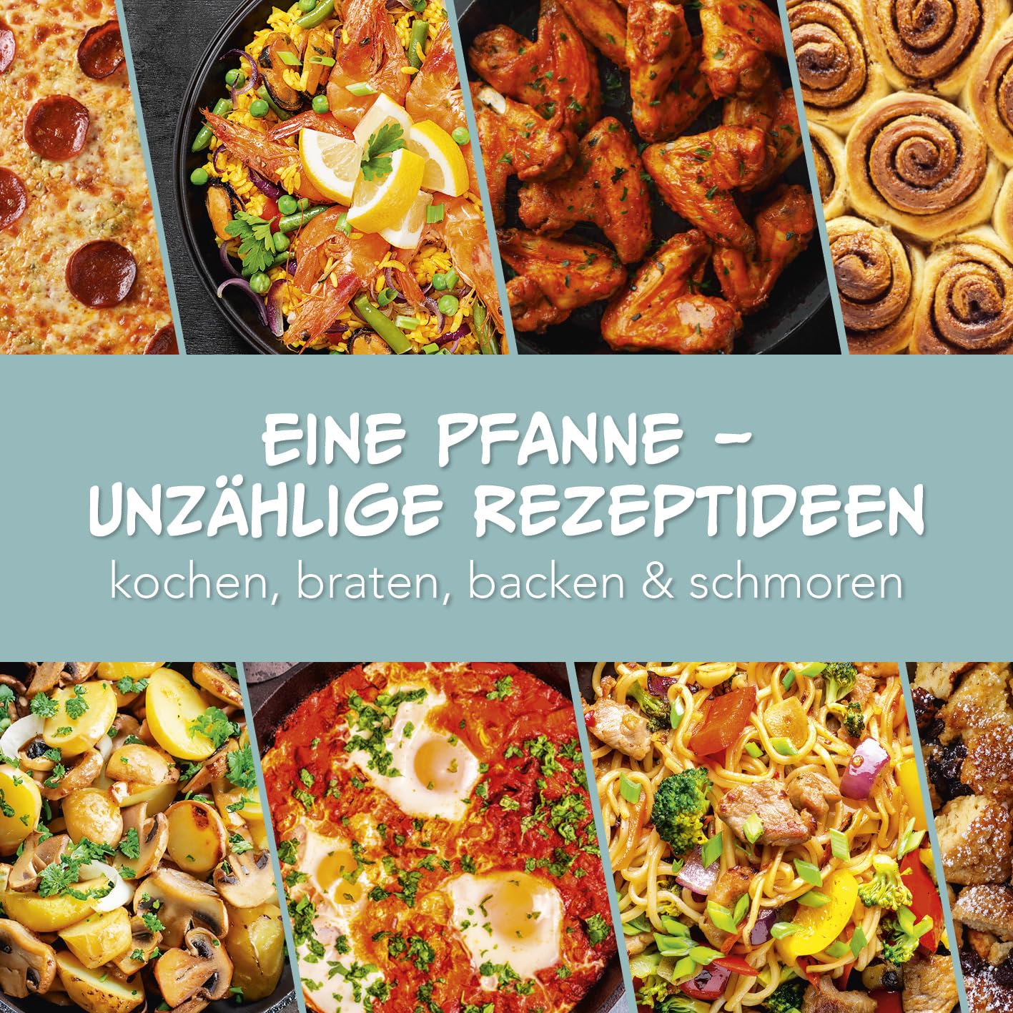 GOURMETmaxx elektrische Pizza-Pfanne mit Thermostat, Glasdeckel & Antihaftbeschichtung | Multifunktionspfanne mit ⌀ 42 cm Durchmesser & 1500 Watt | Pizza Pan - ideal für Partys