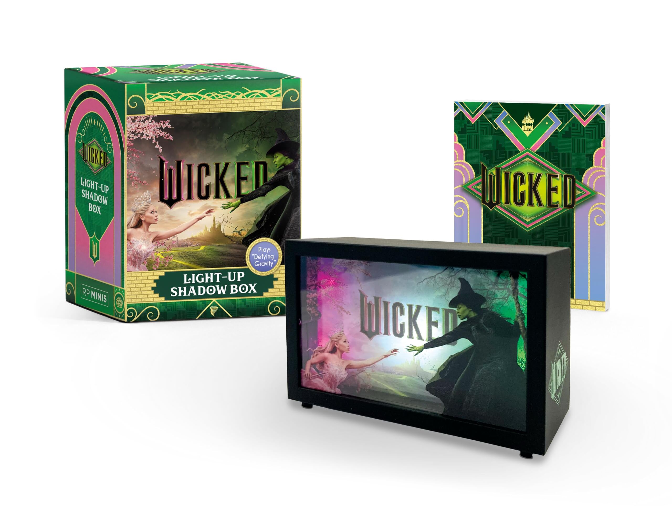 Wicked: Light-Up Shadow Box: Plays “Defying Gravity” (Rp Minis)