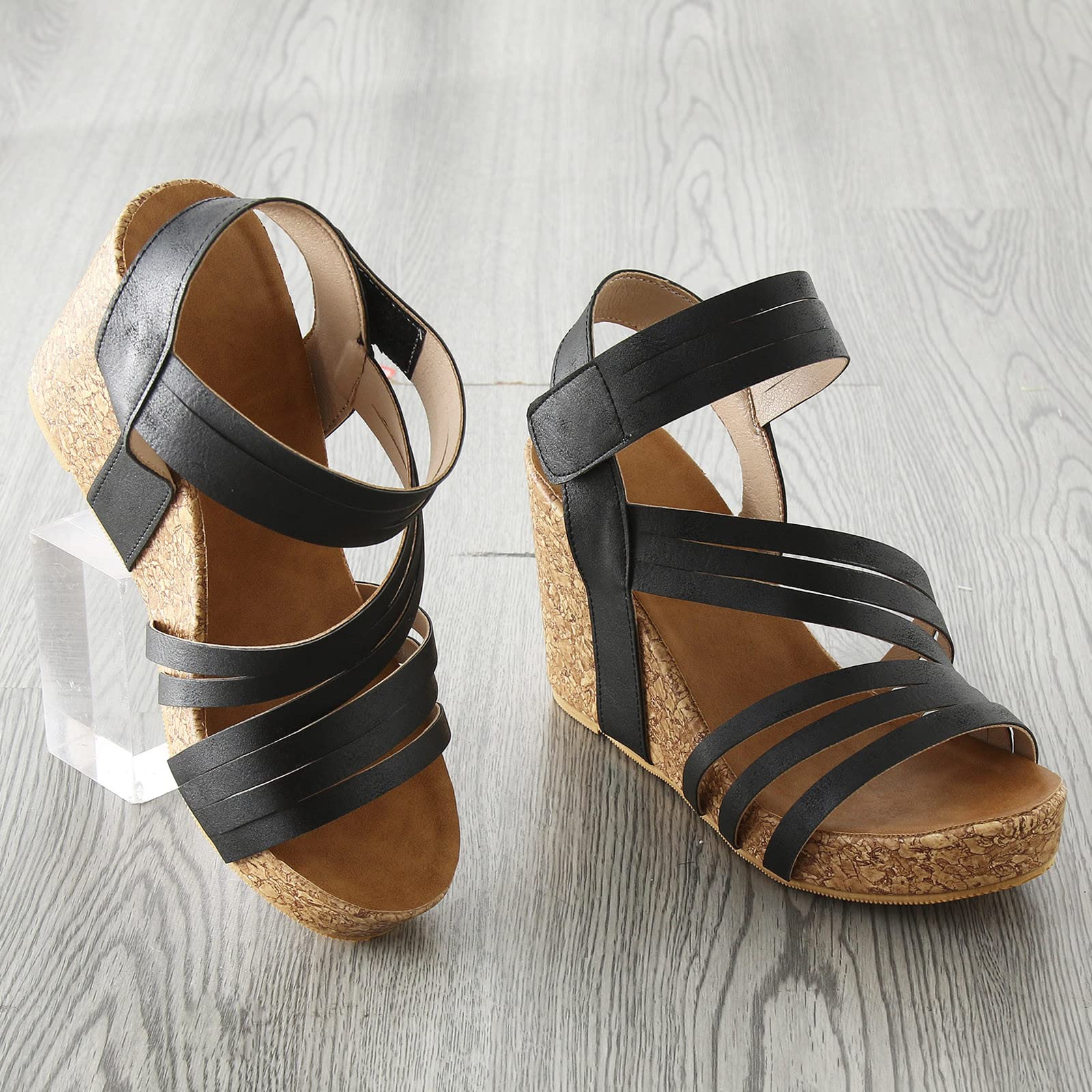 Generico Sandales Et Mules Pour Femmes Confortables LéGèRes AntidéRapantes Semelle Souple Respirantes Chaussures Femme éTé Mode Mules Support Pieds Larges Ville Vacances
