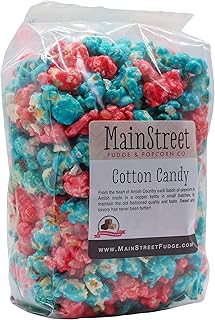 Cotton Candy Flavored Popcorn Old Fashioned Goodness 12 Ounce Bag