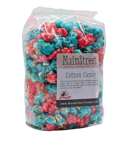Cotton Candy Flavored Popcorn Old Fashioned Goodness 12 Ounce Bag - Cotton Candy