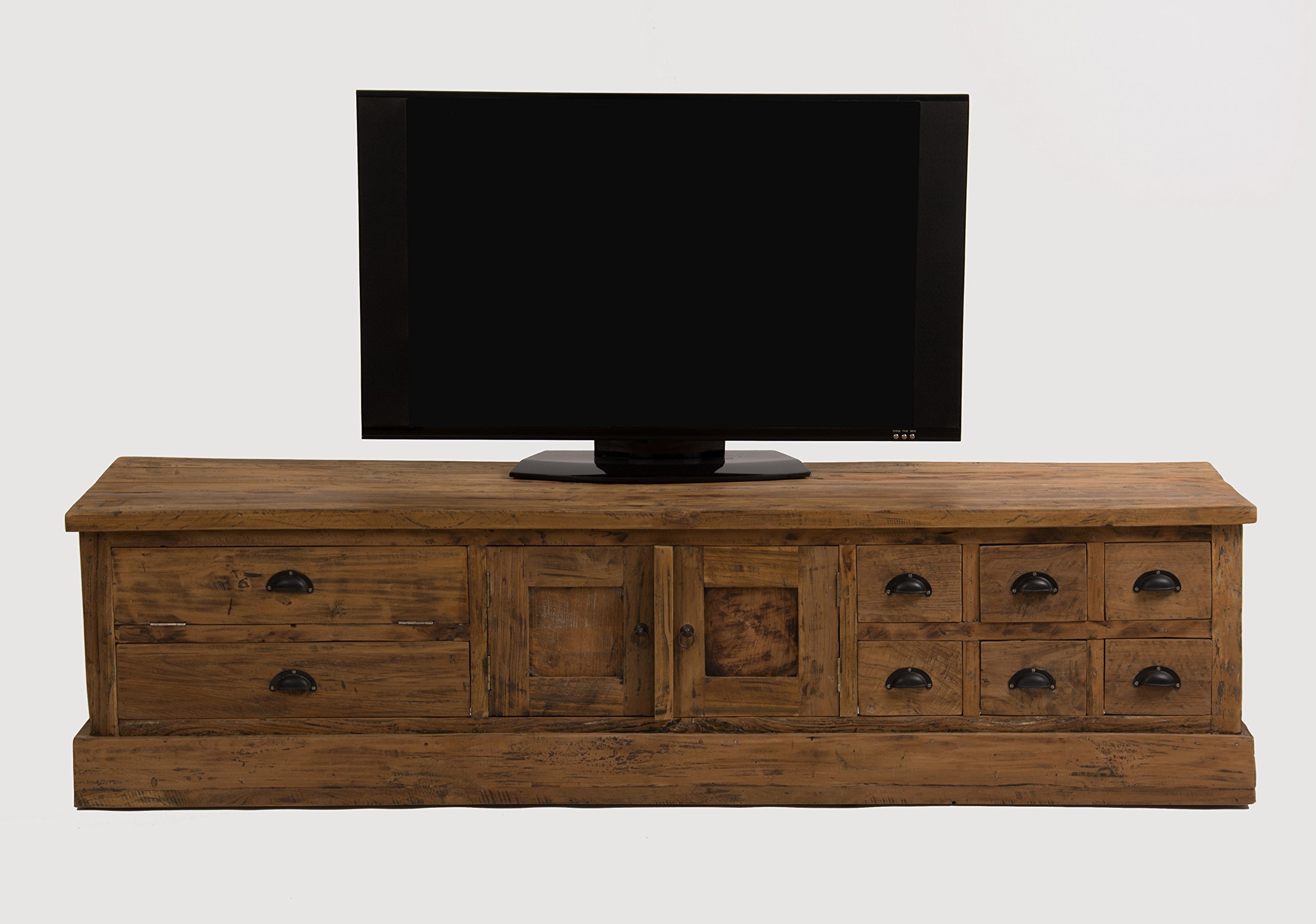 Inspiring Furniture LTD Rustic Reclaimed Teak TV Cabinet