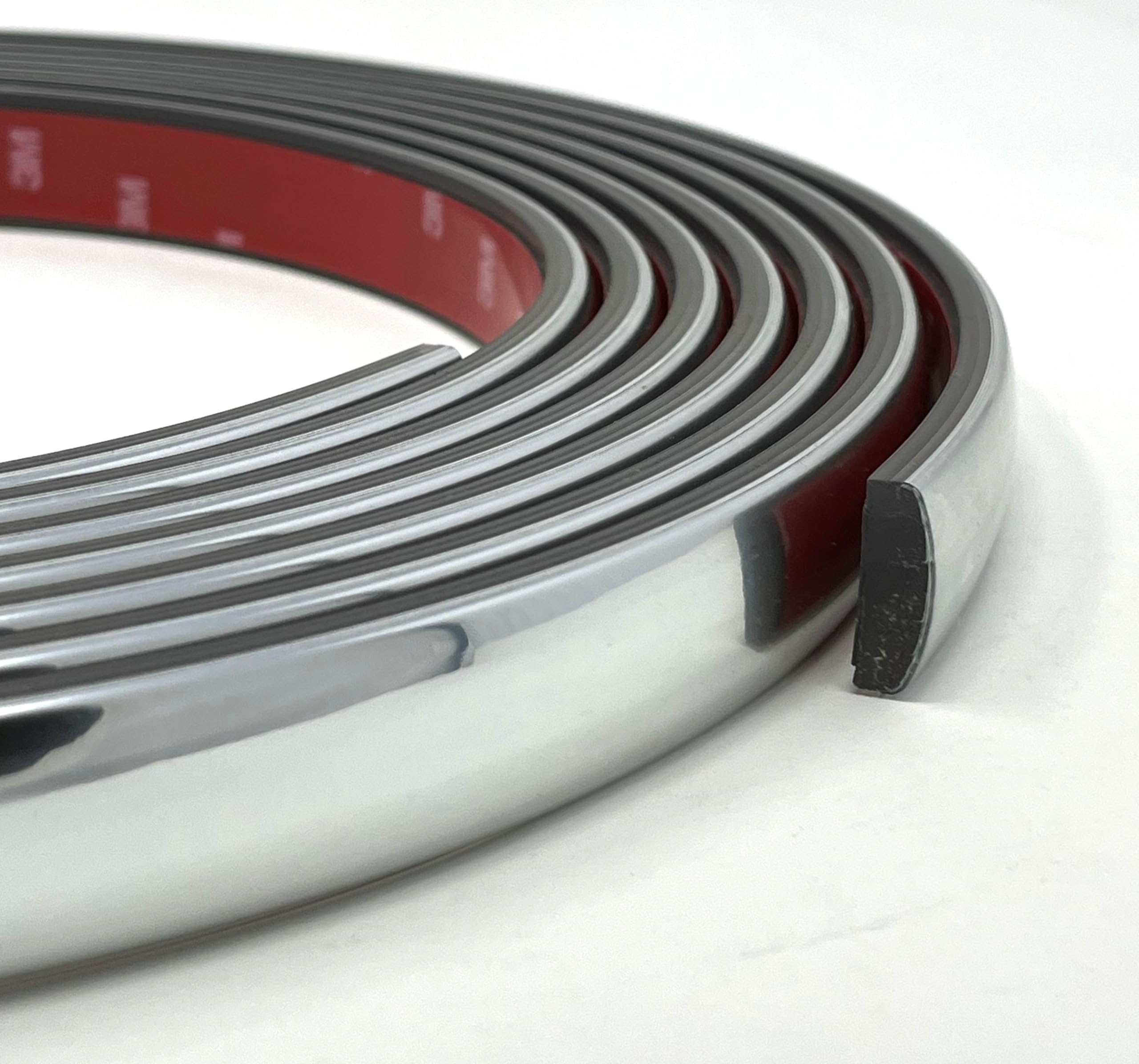 7/8" All Chrome Body Side Molding (50 Feet) Trim-Gard Protective Trim for Cars, Trucks, and SUVS- PP01-50 PP01TC-50