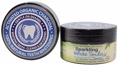 Miniatura 3 de Polvo de carbón activado para blanquear, limpiar y desintoxicar los dientes naturales, carbón activado con cáscara de coco, blanqueador de dientes