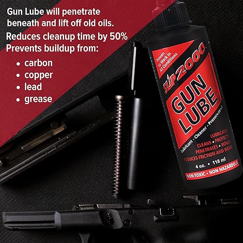 Miniatura 4 de Slip 2000 - Lubricante penetrante para pistolas, limpiador de pistolas CLP, botella comprimible de 4 onzas