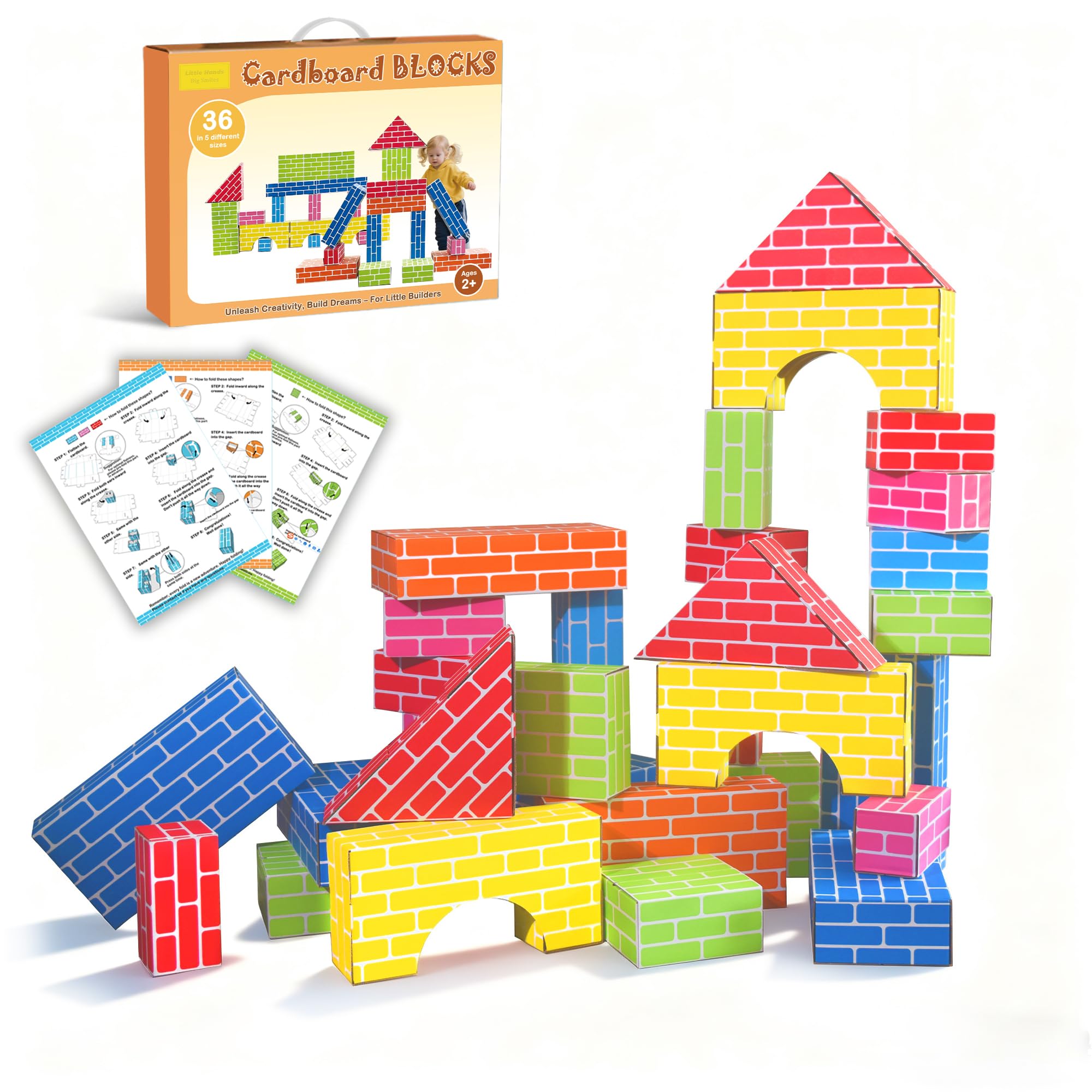 Cartboatoy Cardboard Building Blocks
