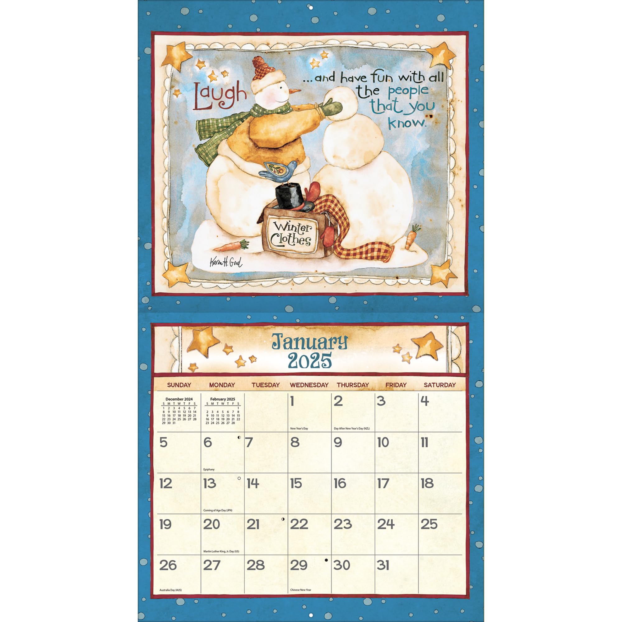 LANG Simple Life™ 2025 Wandkalender (25991001879)