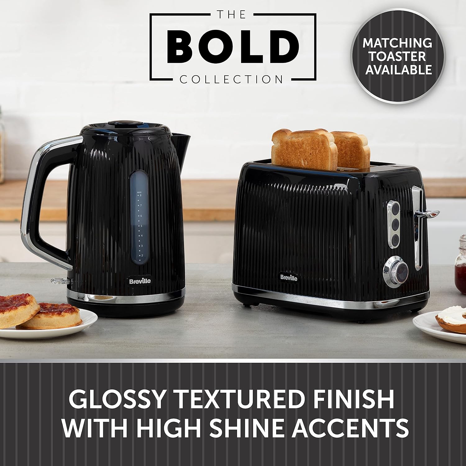 Buy Breville Bold Black Electric Kettle 