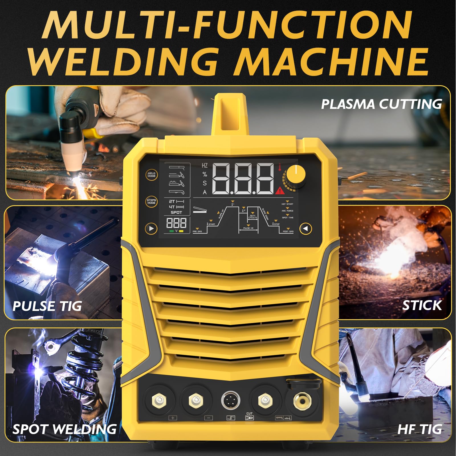 LOTOS Plasma Cutter TIG Stick Welder Instructions - Manuals+