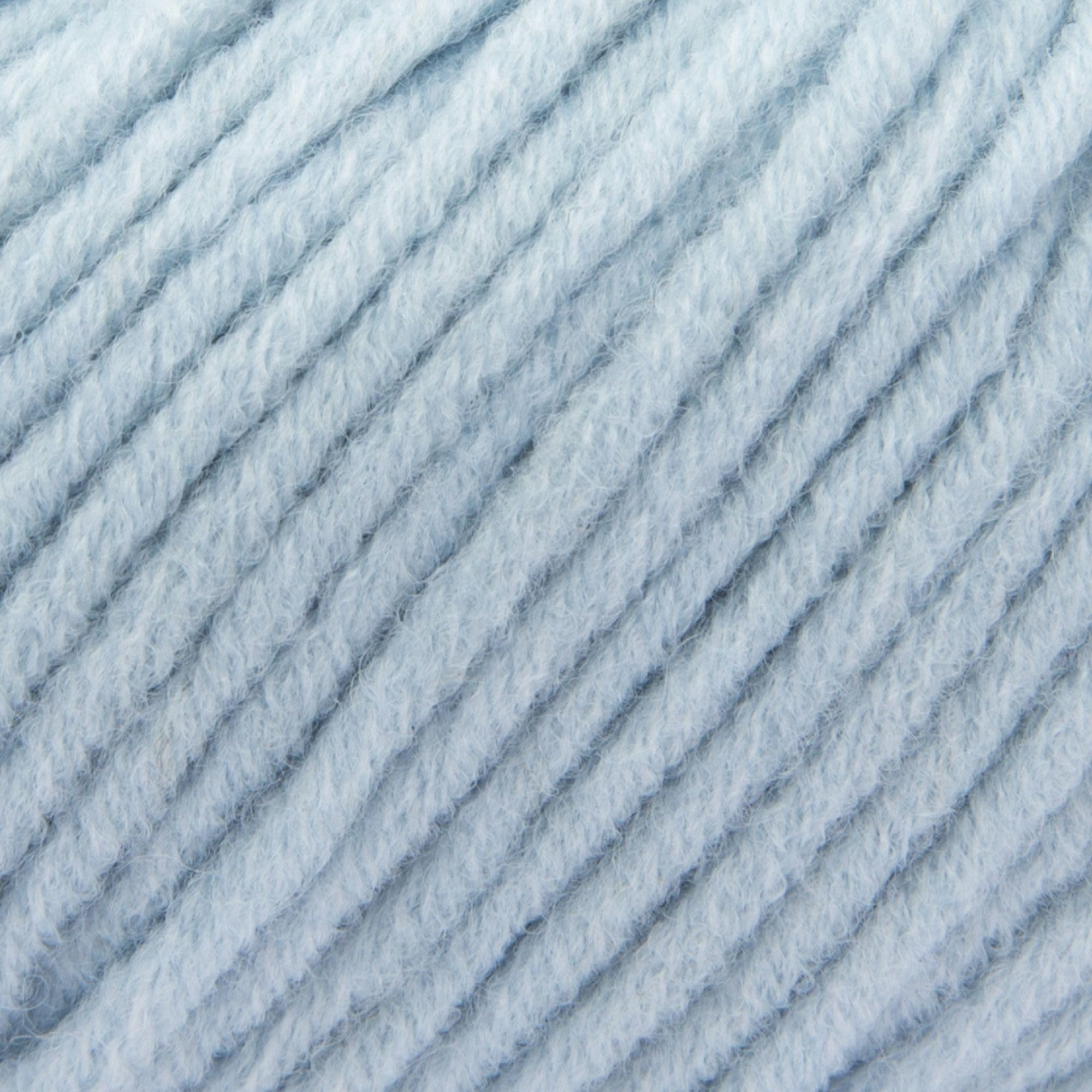 ggh Aspen Box - dicke Merinowolle Mischung - 6x50g Knäuel (insgesamt 300g) - zum Stricken oder Häkeln Farbe 040 - Silberblau