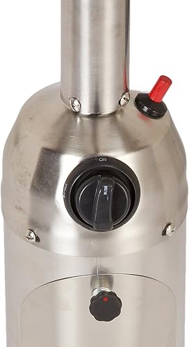 Miniatura 7 de Fire Sense 61436 Pro Series Patio Heater with Wheels 46,000 BTU Output Electronic Ignition System & 60262 Portable Patio Heater Outdoor Tabletop