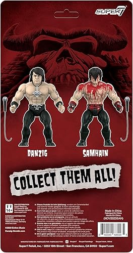 Miniatura 3 de Super7 Vintage Samhain Glenn Danzig (Initium) - Figura de acción Danzig de 5.5 pulgadas con accesorio coleccionable de metal pesado y juguetes retro