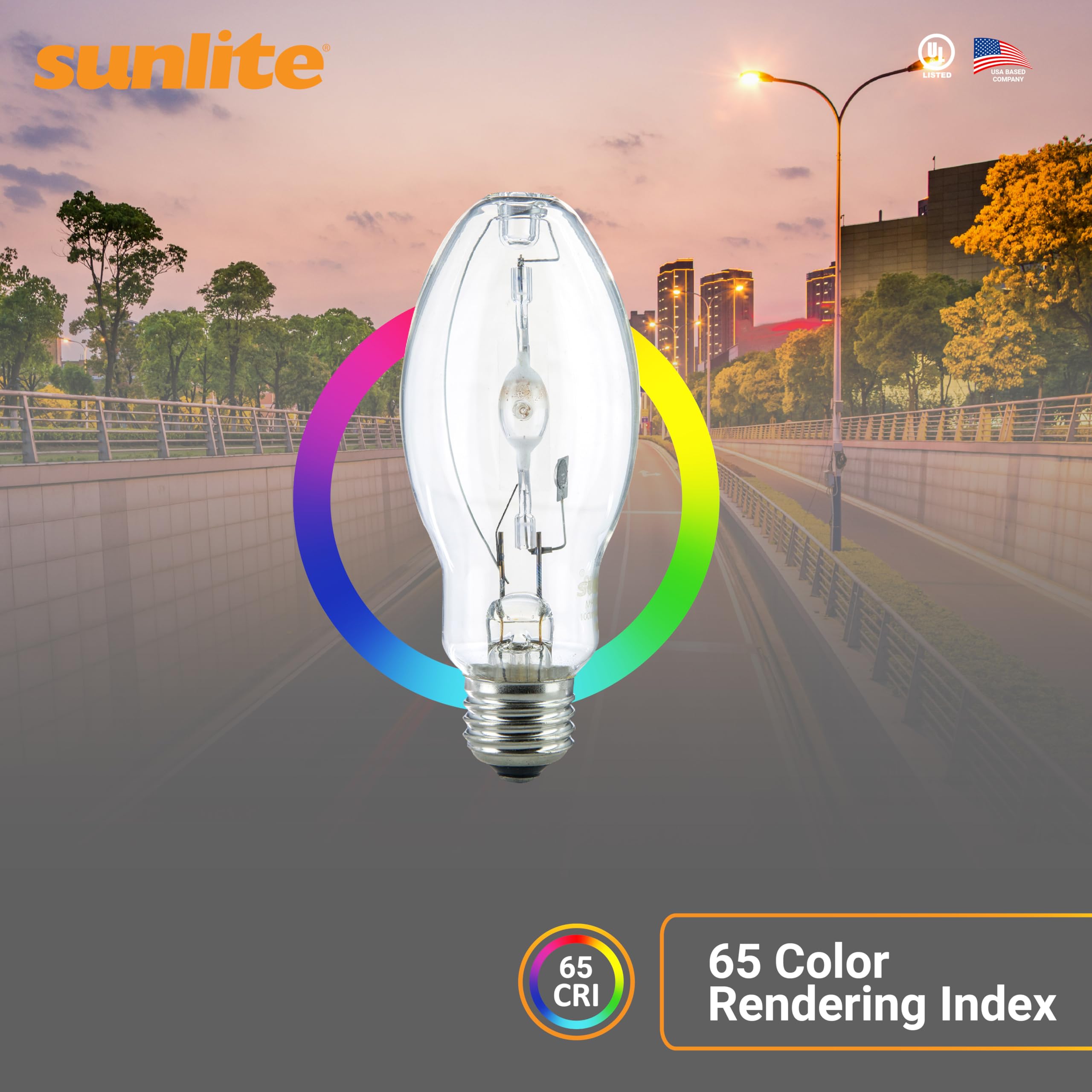 Amazon.com: Sunlite MH400/U/MOG M59 Metal Halide Lamp, 400 Watts