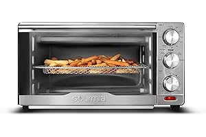 GOURMIA GTF7350 6-in-1 Multi-function Stainless Steel Toaster Oven Air Fryer