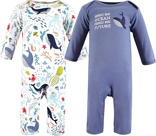 Touched by Nature baby-boys Organic Cotton Coveralls