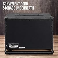 Vista 5 de LyxPro Amplificador de guitarra eléctrica de 40 vatios Combo de amplificador de estudio y escenario de estado sólido con altavoz de 8" de 4