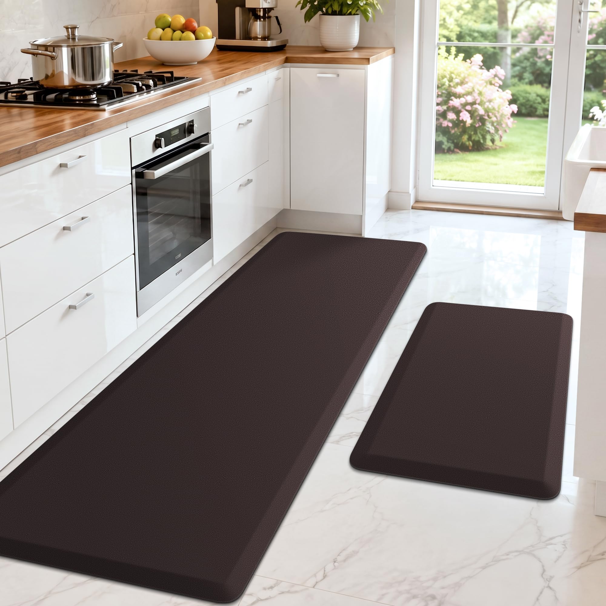 HappyTrends 2 PCS Kitchen Mat Cushioned Anti-Fatigue Floor Mat — Amazon image 16