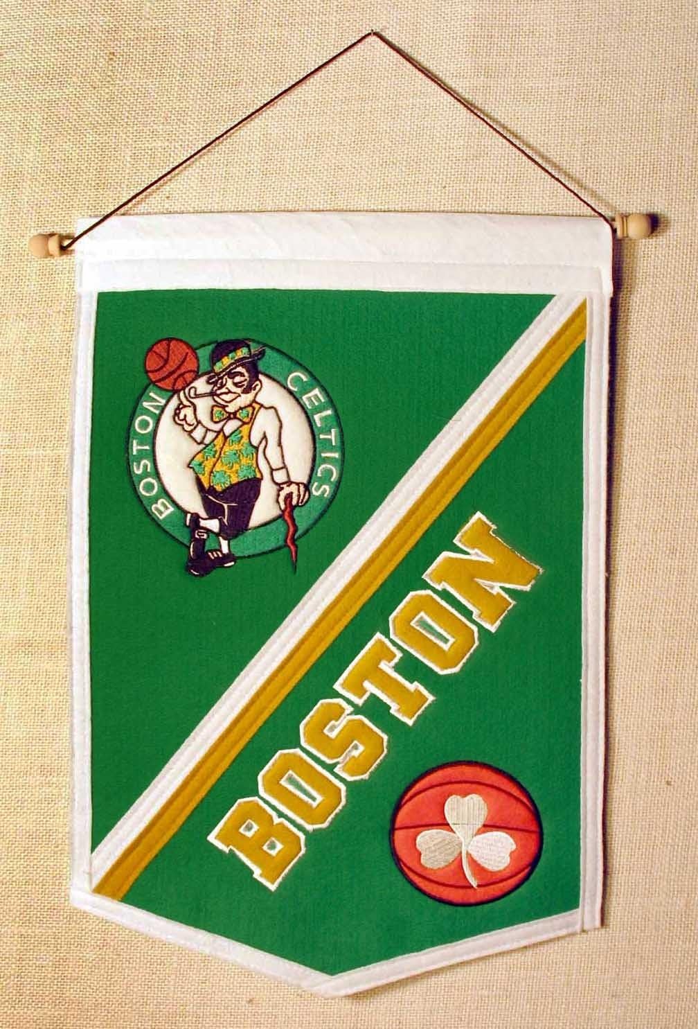 NBA Boston Celtics Traditions Banner Sports Fan Wall