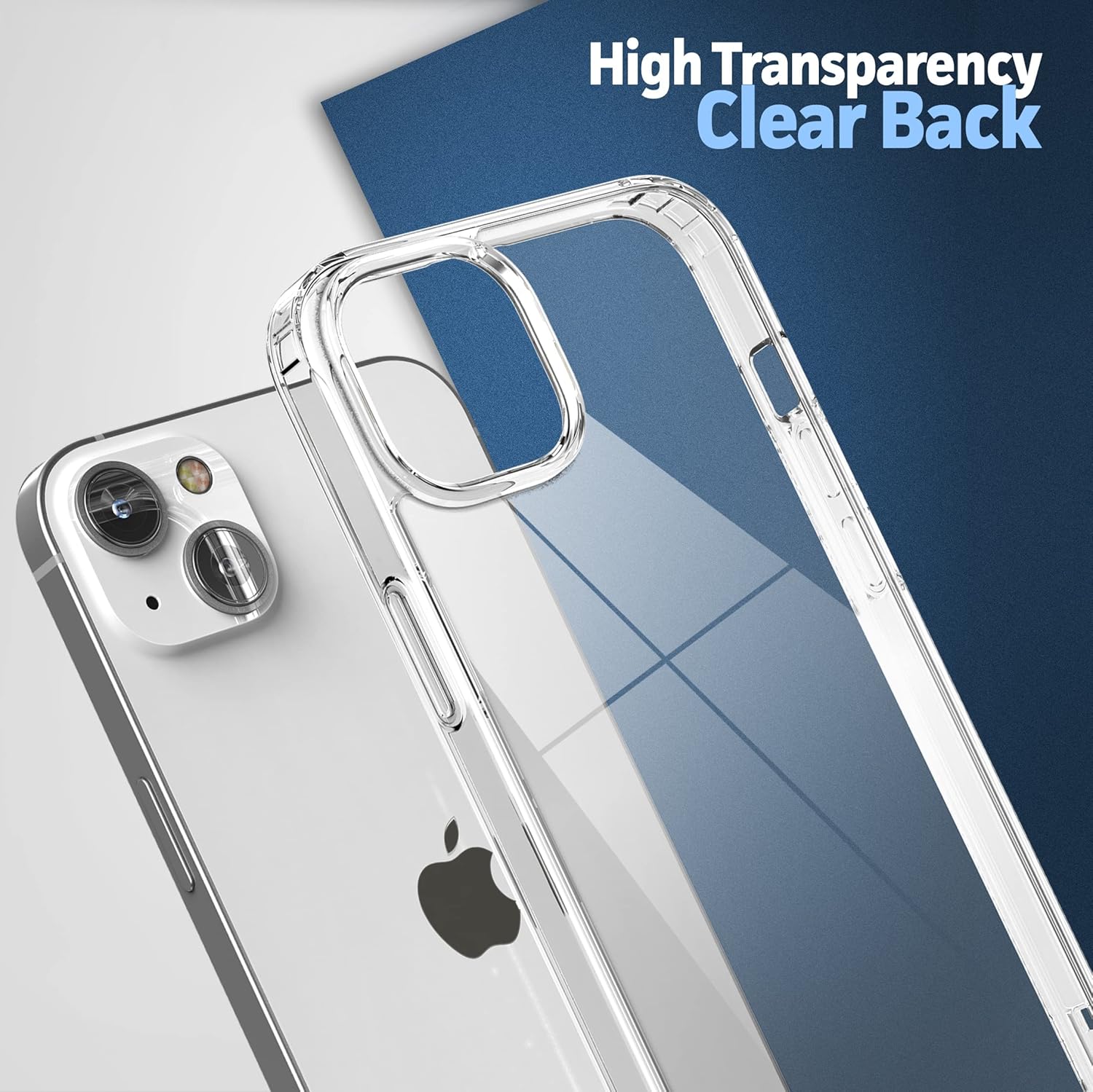 Encased Clear Case with Holster, Compatible with iPhone 14 Belt Clip - Protective Transparent Back Cover with Phone Holder (2022 Release) - Image 7