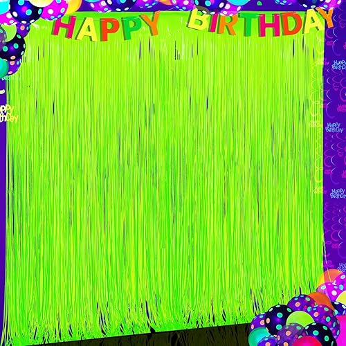 Glow in The Dark Party Supplies 2 Pack Neon Party