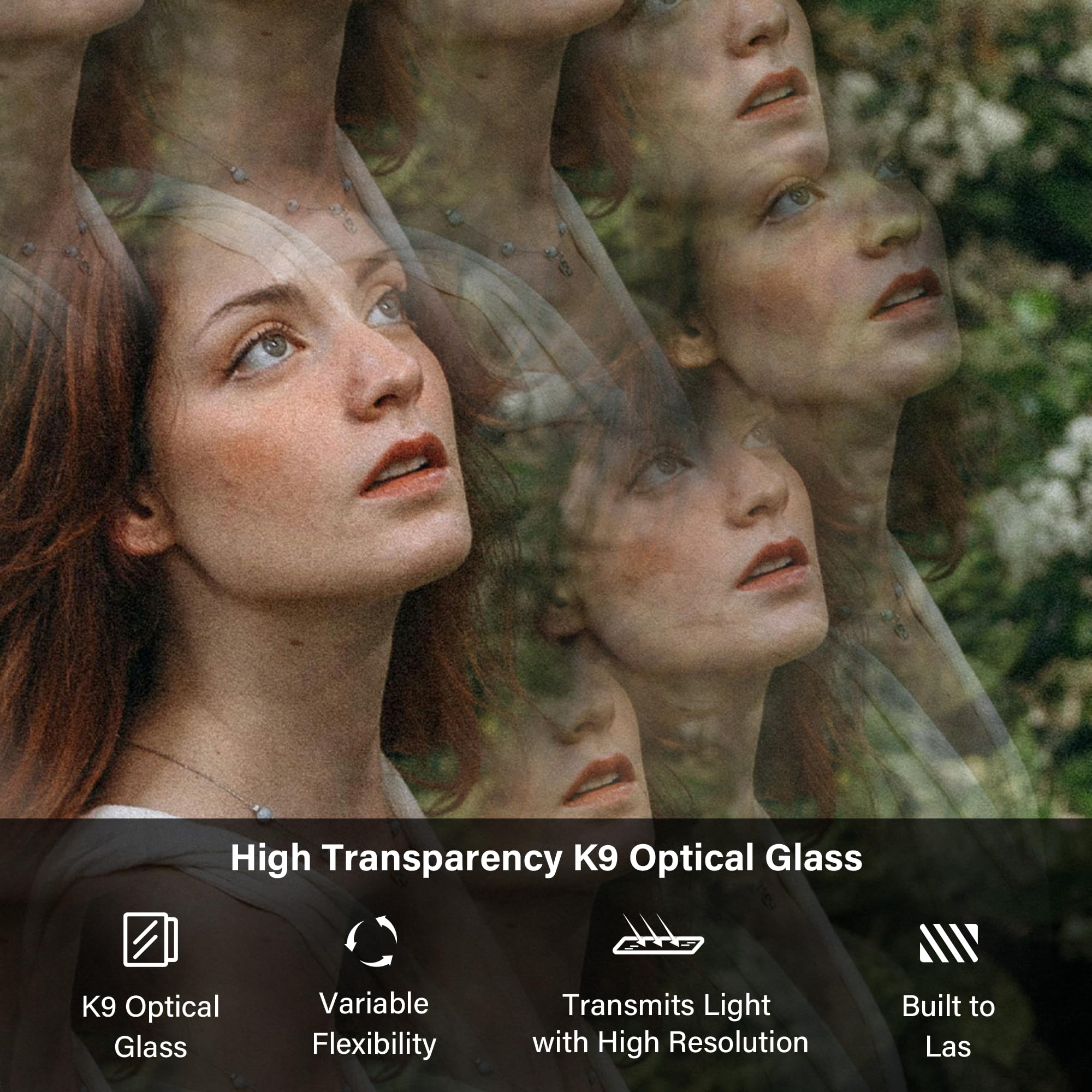 Walking Way Kaleidoscope Prism Lens Filter 49mm Optical Glass Special Effect Camera Fractal Filter for Repeated Motifs with Refraction and Anamorphic Effect - Image 3