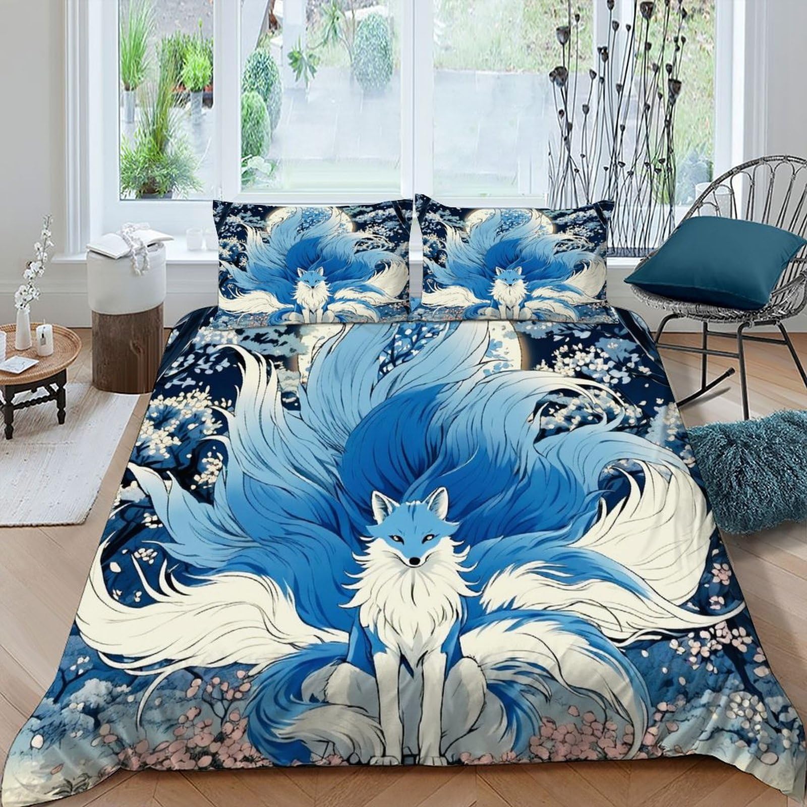 Linge de lit microfibre sur le thème des animaux sauvages