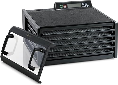 Miniatura 4 de Excalibur 3548CDB - Deshidratador eléctrico de alimentos con termostato ajustable y temporizador digital de 48 horas de secado más rápido y