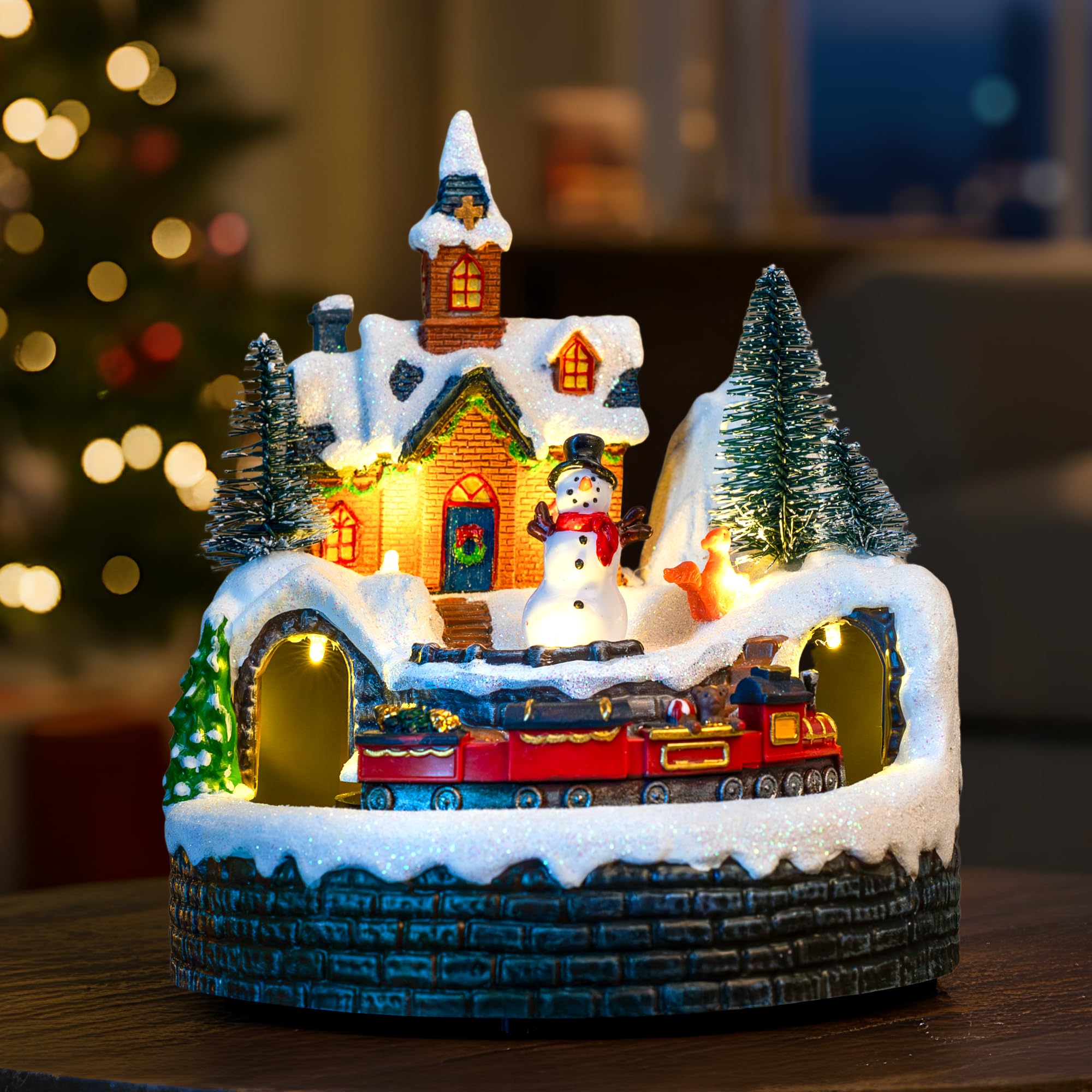 Animated Village with Musicクリスマスホリデービレッジ 133883618295838.jpg