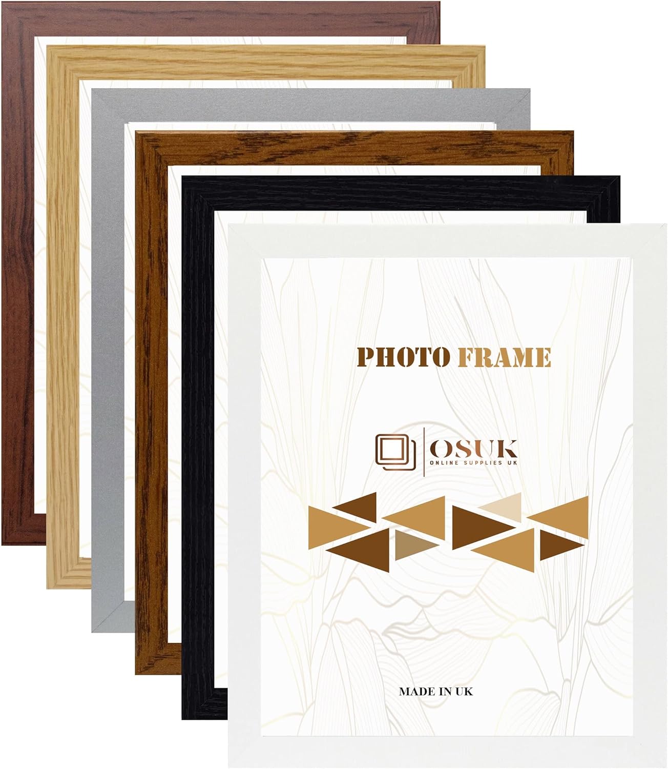 OSUK White A1 Size Photo Frame Plain Flat Style White A1 Picture
