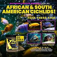 Vista 3 de Xtreme Cichlid Peewee - Pellets de 1.5 mm – Nutrición probada para cíclidos – Aminoácidos equilibrados, mejora la salud inmune y digestiva