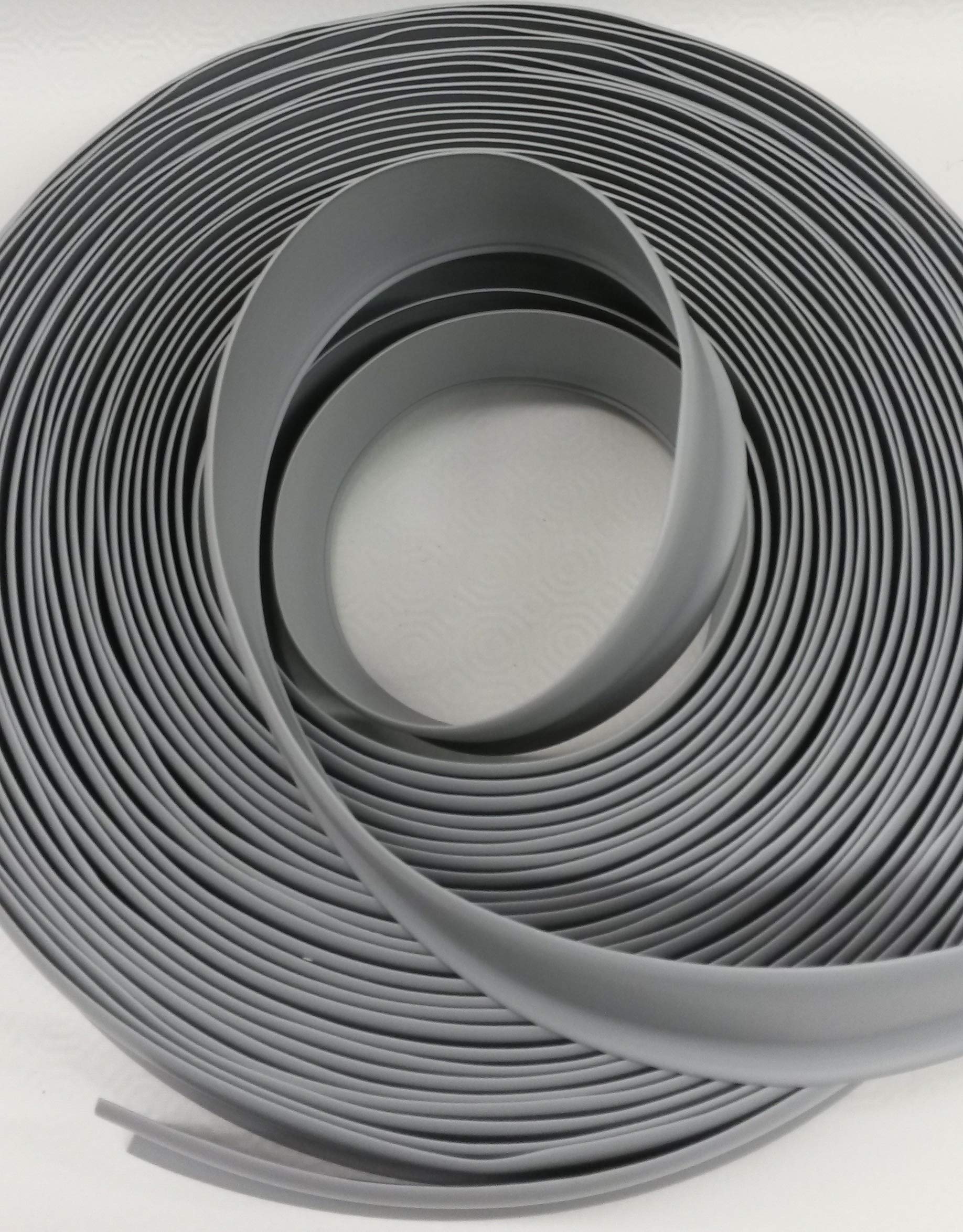 MadeInNature Flexible Sockelleisten selbstklebend aus hochwertigem PVC / weiß, hellgrau, dunkelgrau, schwarz, Höhe 60 mm oder 120 mm / Länge wählbar