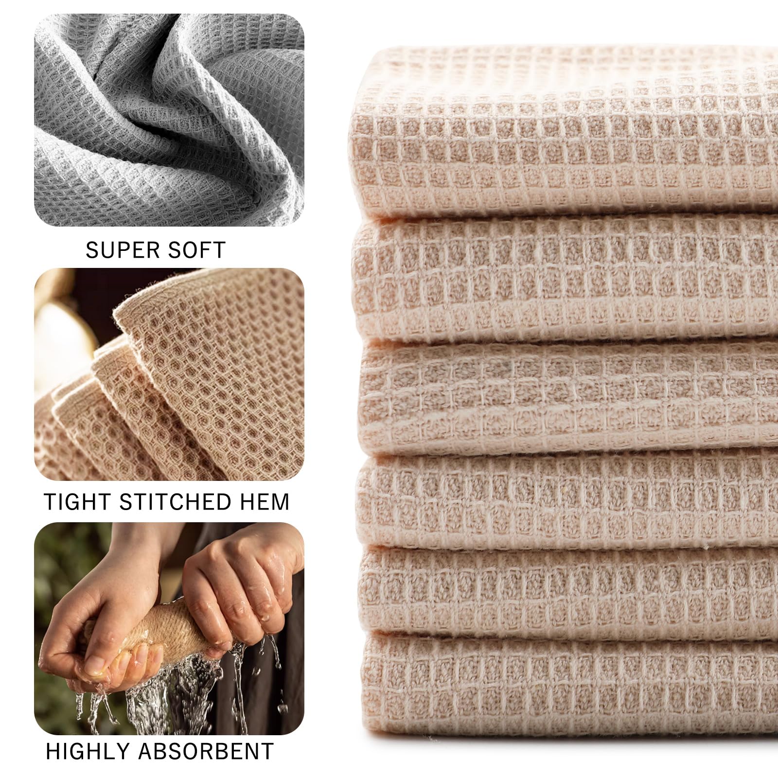 Asciugapiatti Ultra Assorbente In Tessuto A D'ape - Italy