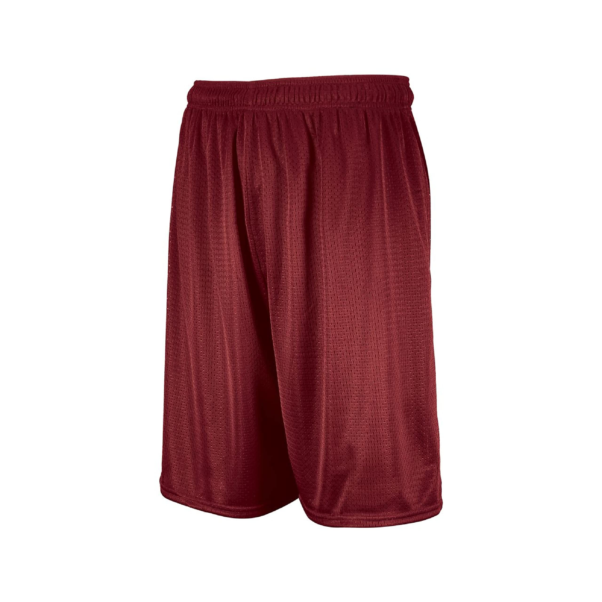 Russell Athletic Men's Cardinal 9" Mesh Short, Large