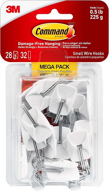 Command Small Wire Hooks Mega Pack 17067-MPES