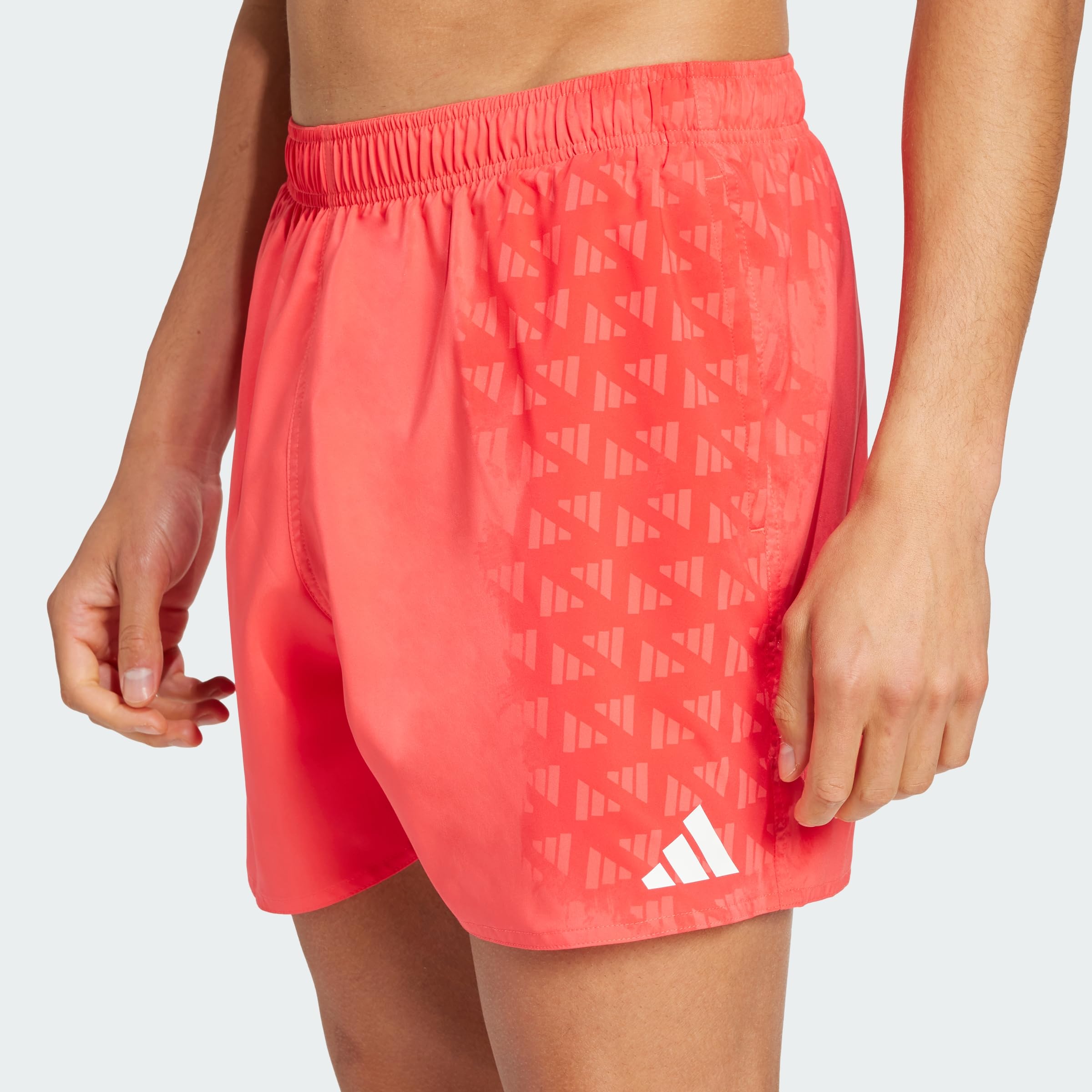 adidas Kostiumy kąpielowe Mężczyźni Water Reactive Graphic Swim Shorts 5-Inch
