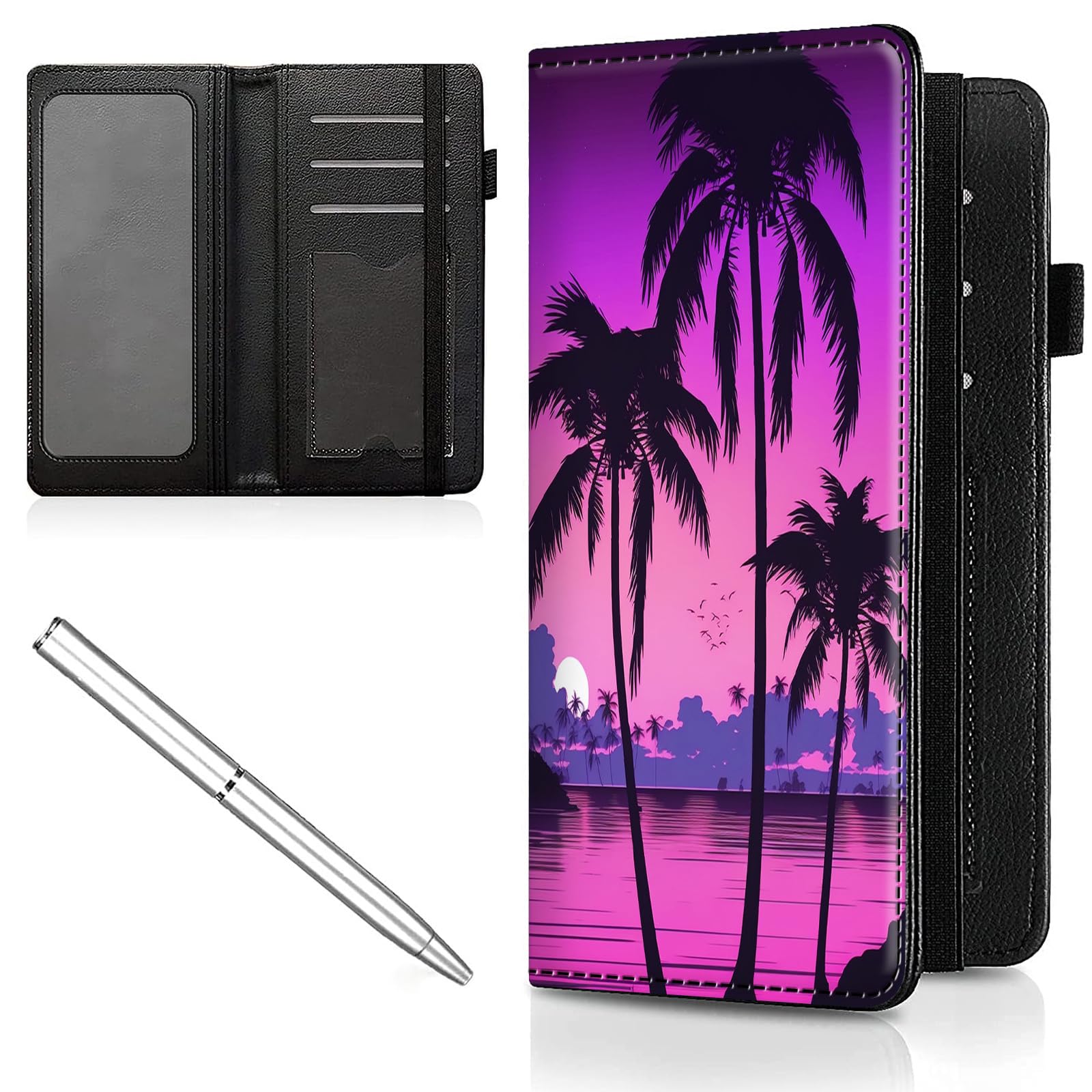 Checkbook Cover for Men and Women Personal Checkbook,Premium Leather Standard Register Checkbook Case,with RFID Blocking - Check Book Cover Wallet for