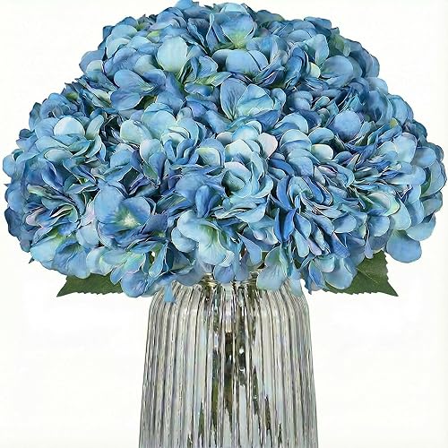 2 ramos de flores artificiales artificiales de hortensias de seda, ramos de boda, decoración floral de plástico, hogar, cocina, jardín, fiesta,