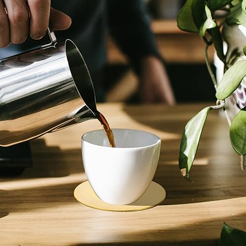 Miniatura 8 de 2pcs Retro Vinyl Record Coasters for Drinks Nonslip Cup Mats Unique Music Accessories for Coffee Tables and Home Office Decor