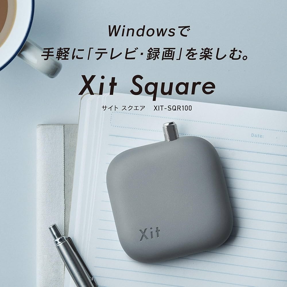 【新品】ピクセラTVチューナー Xit Square XIT-SQR100 Xit Square(XIT-SQR100) - Windowsで気軽に「テレビ・録画」を