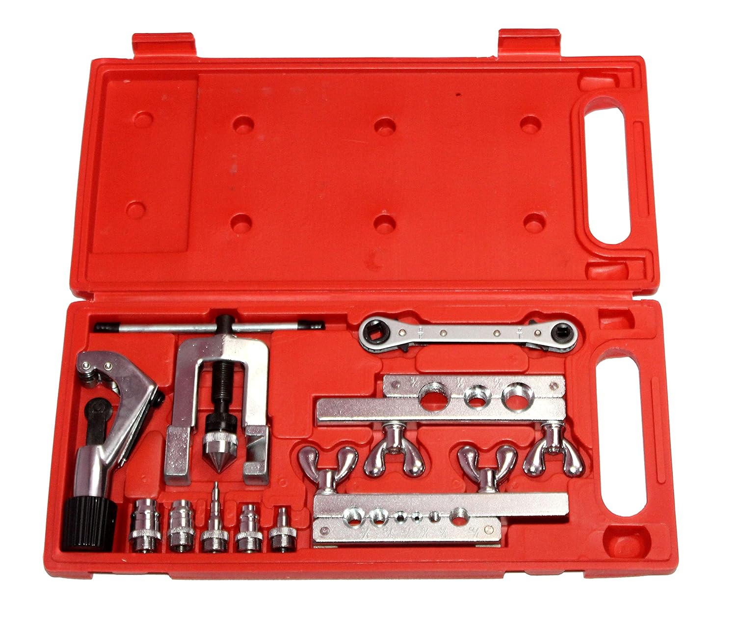 Mass Pro Heavy Duty Flaring Swaging Tool Set Tube Cutter Pipe Repair